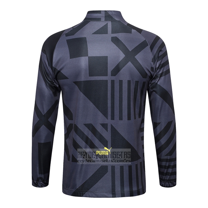 Chaqueta del Borussia Dortmund 2022-2023 Negro y Gris